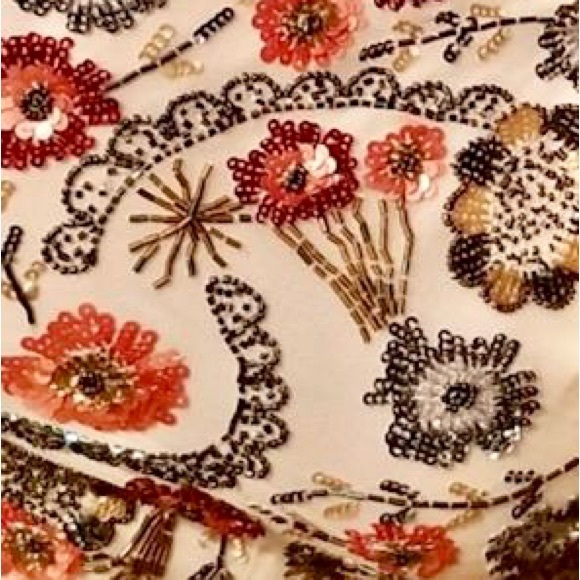 Halter top silk hand embroidered - Picture 7 of 7